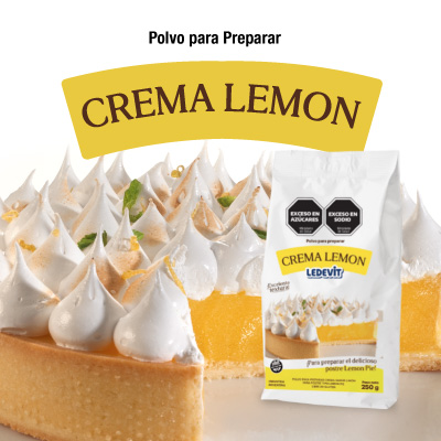 Polvo para preparar Crema Lemon