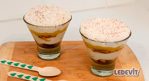 Tiramisú con Crema Lemon