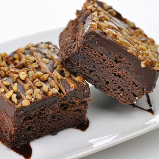 Brownie de París y nueces