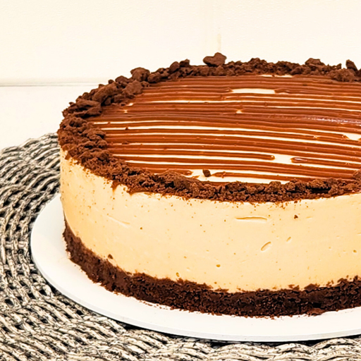 Cheesecake de dulce de leche