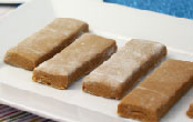 Barritas de dulce de leche