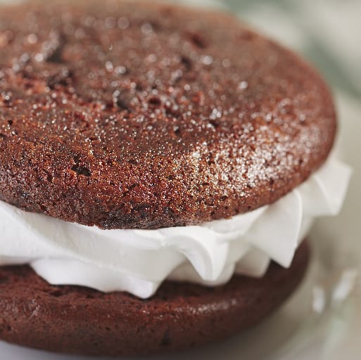 Whoopies con crema del cielo